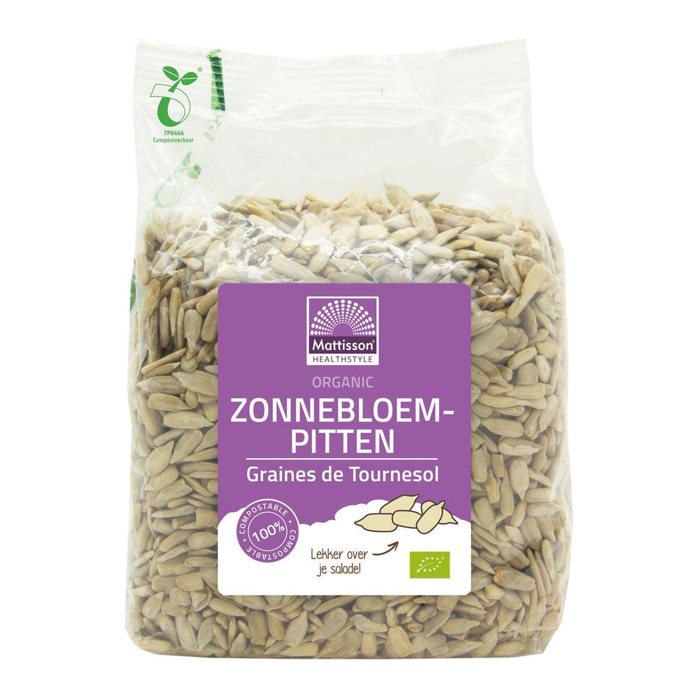 Biologische Zonnebloempitten - 400 g Supplement Mattisson   