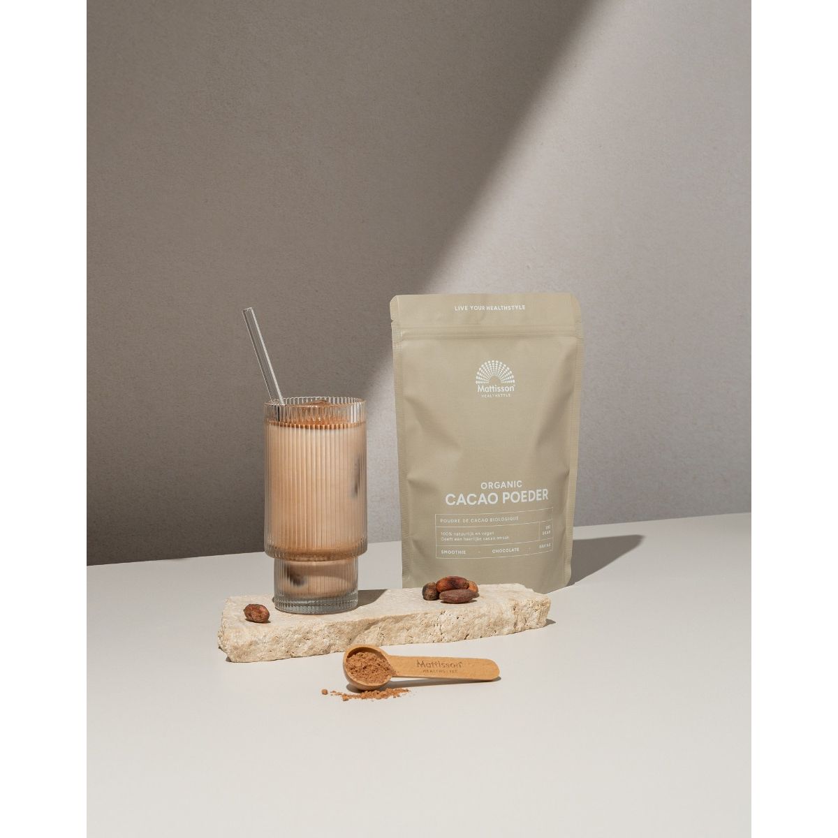 Biologische Cacao poeder - 300 g Supplement Mattisson