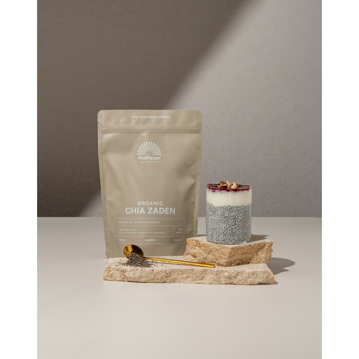 Biologische Chia Zaad Raw - 500 g Supplement Mattisson