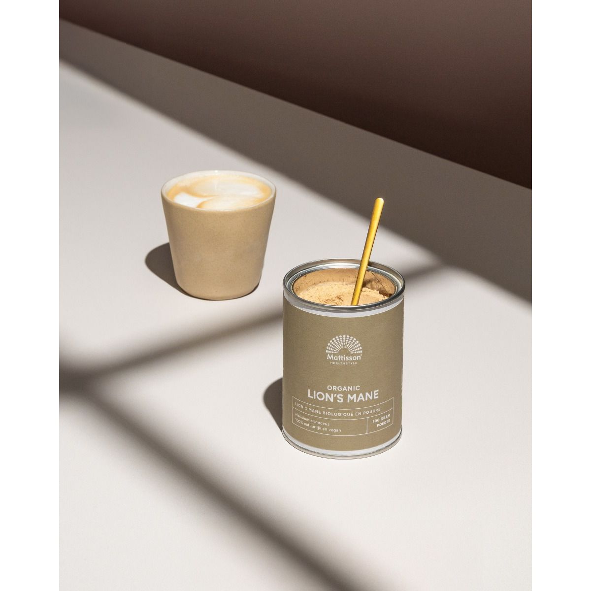 Biologische Lion's Mane poeder - 100 g Supplement Mattisson