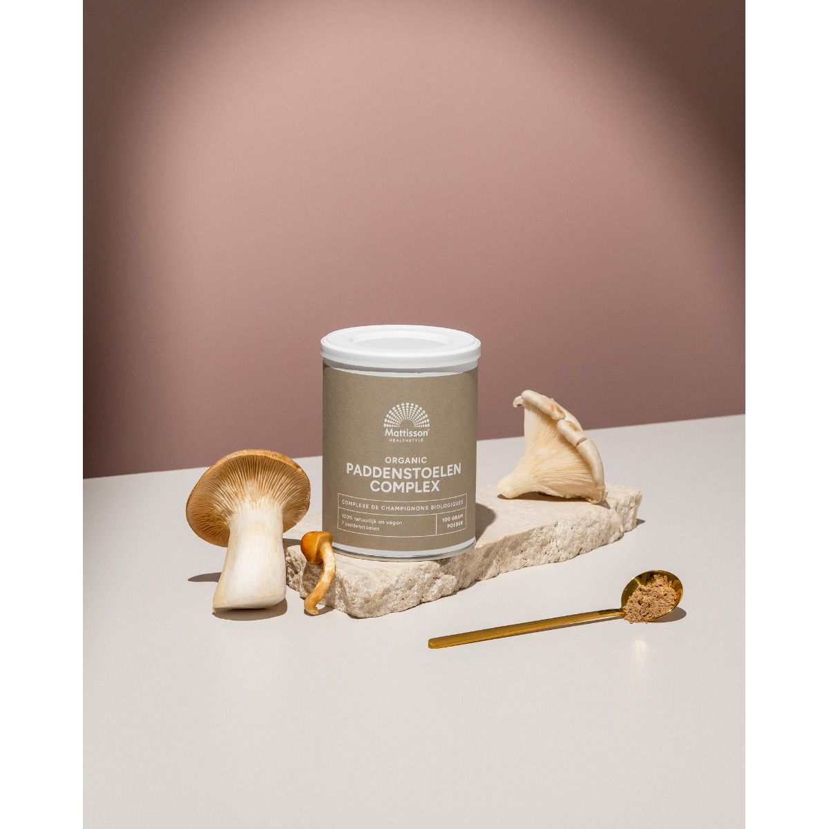 Biologisch Paddenstoelen Complex - 100 gram Supplement Mattisson