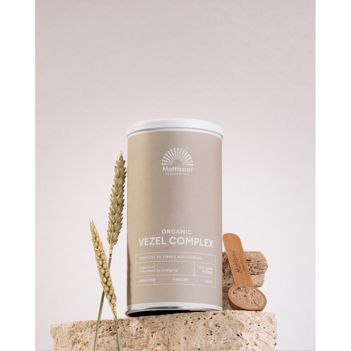 Biologisch Vezel Complex - Psyllium & Inuline - 275 gram Supplement Mattisson