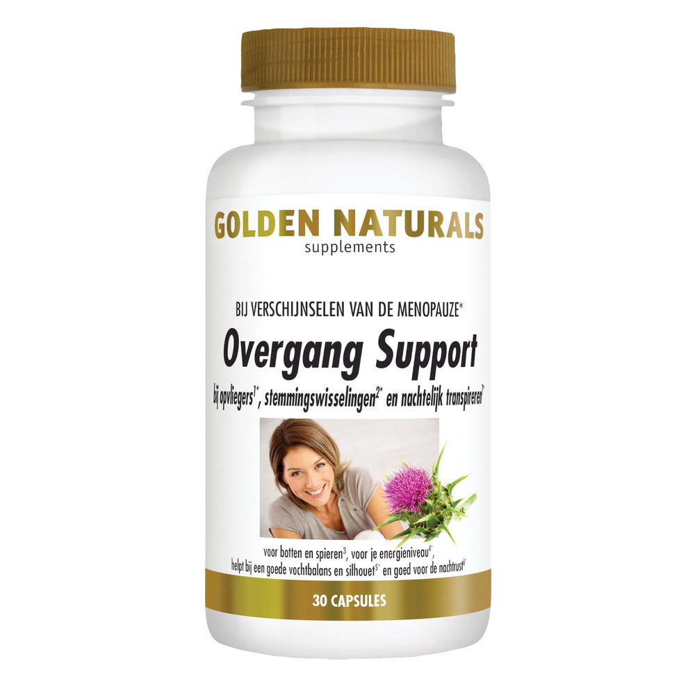 Overgang Support - 30 - vegetarische capsules Supplement Golden Naturals   