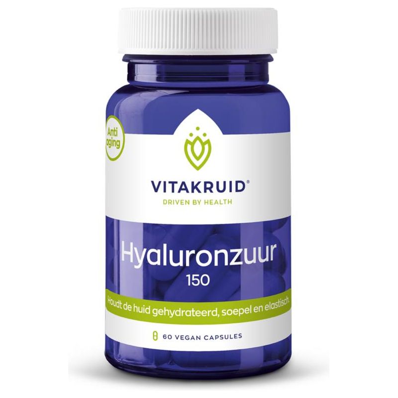 Vitakruid Hyaluronzuur 150 met Vitamine C (60st.) Supplement Vitakruid   