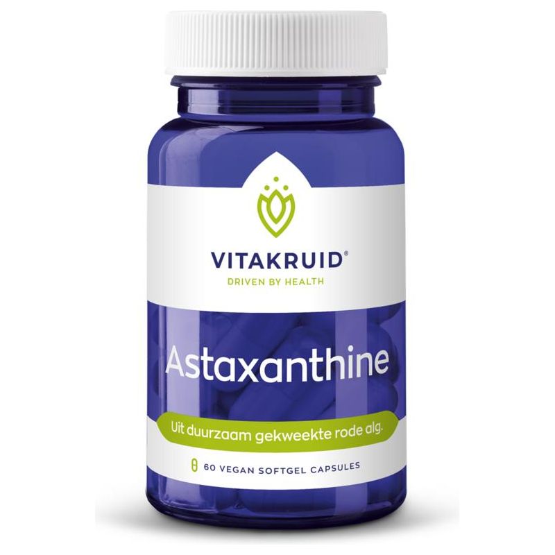 Vitakruid Astaxanthine (60st) Supplement Vitakruid   