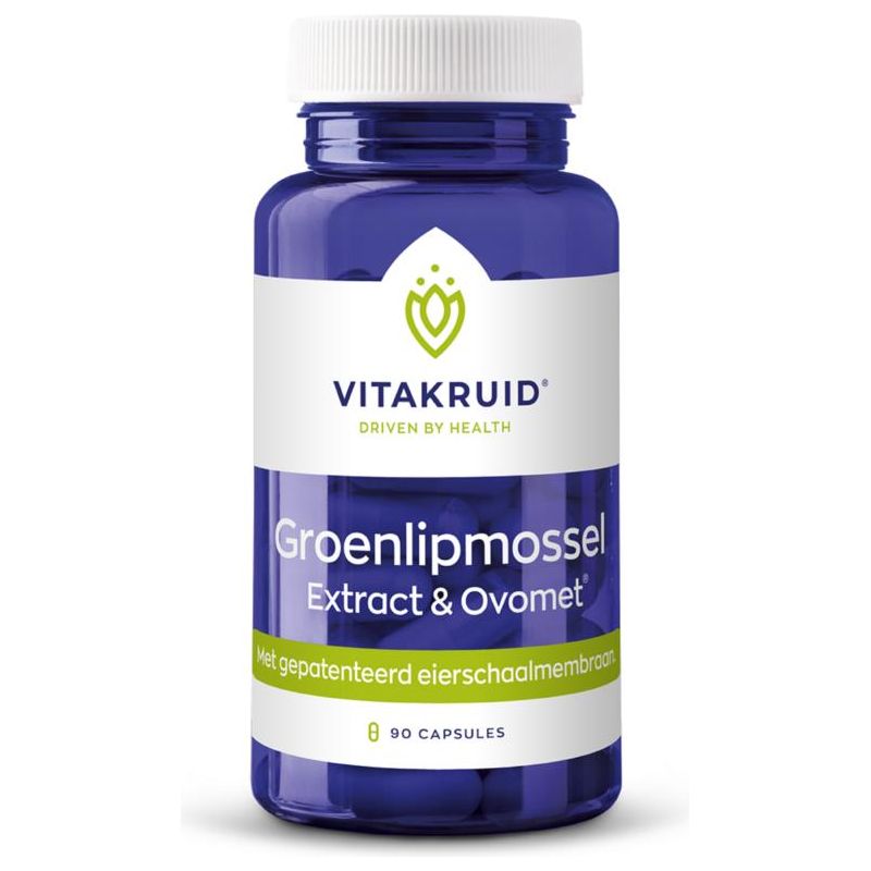 Vitakruid Groenlipmossel extract & Ovomet (90st.) Supplement Vitakruid   