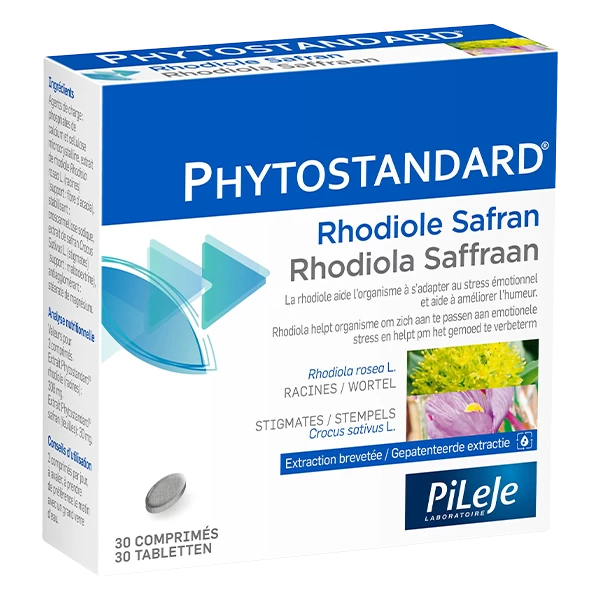 Phytostandard® - Rhodiola / Saffraan Pileje