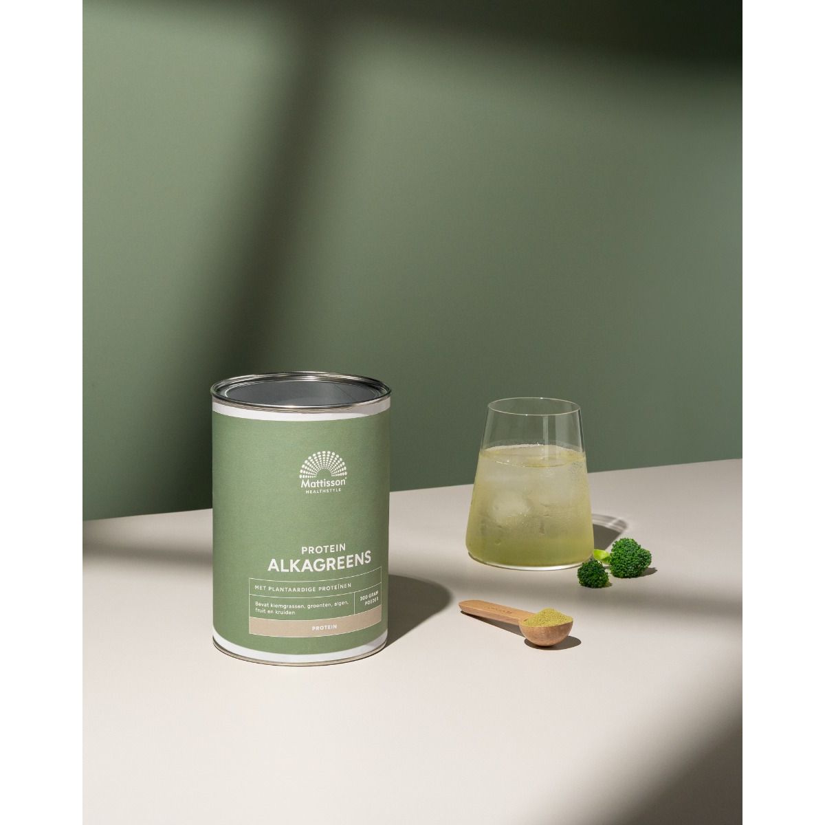 Proteïne AlkaGreens poeder - 300 g Supplement Mattisson