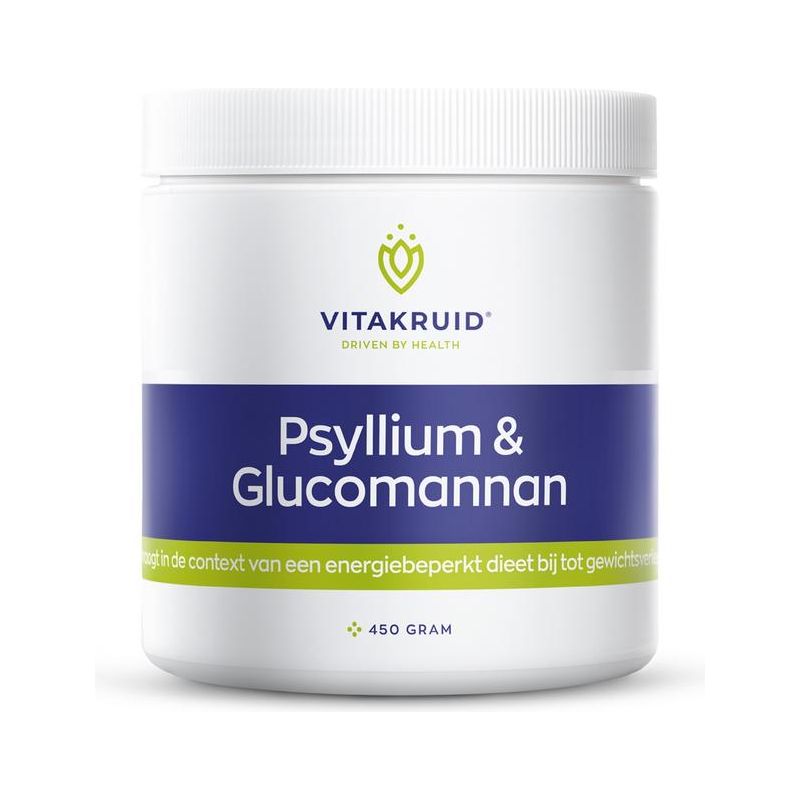 Vitakruid Psyllium & glucomannan (450gr.) Supplement Vitakruid   