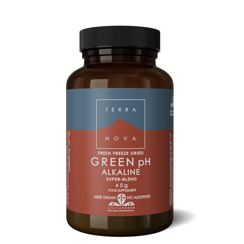 Green pH Alkaline Super-Blend | 40 gram Supplement Terranovabenelux   