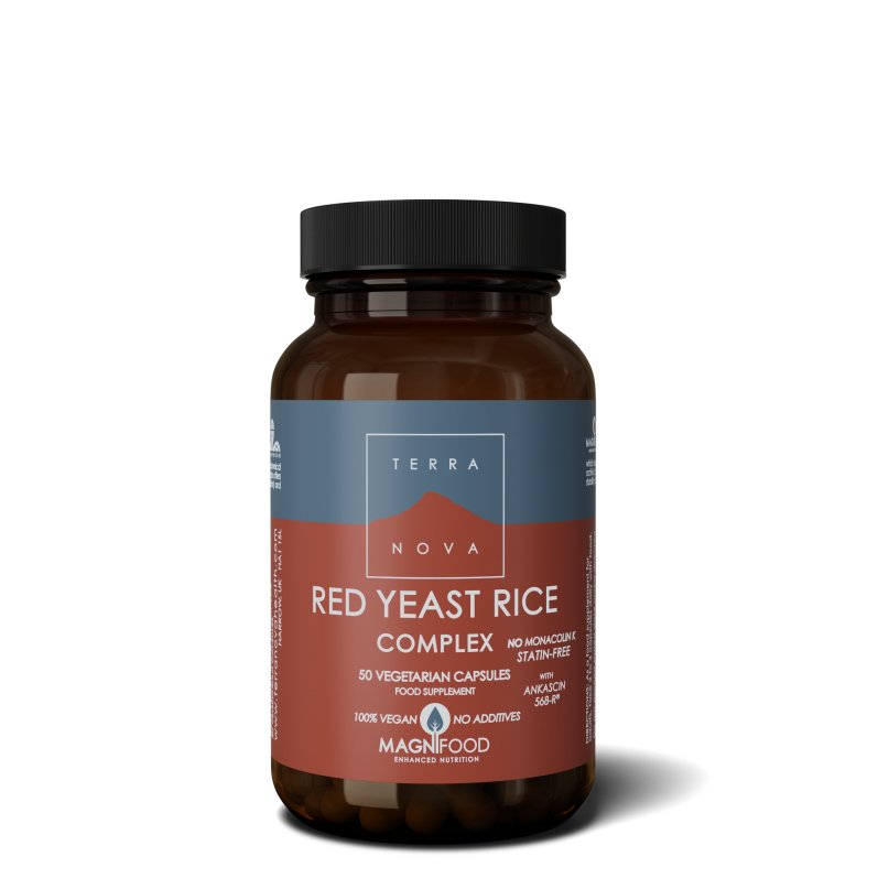 Red Yeast Rice Complex | 50 capsules Supplement Terranovabenelux   