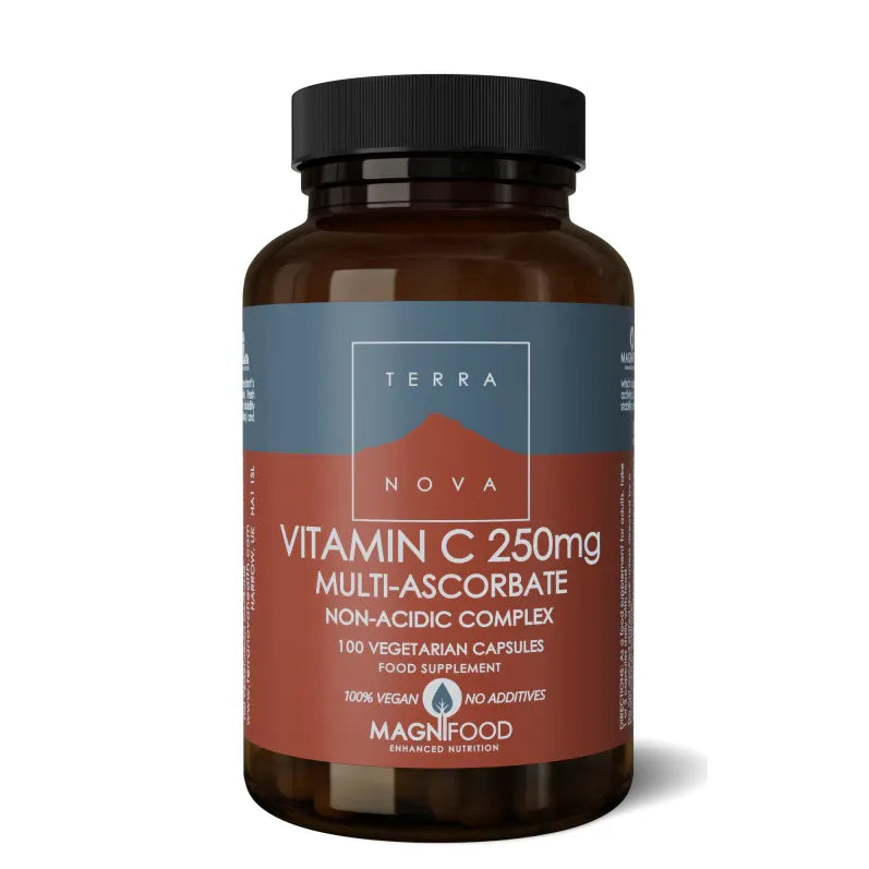 Vitamine C 250mg Complex | 100 capsules Supplement Terranovabenelux Default Title