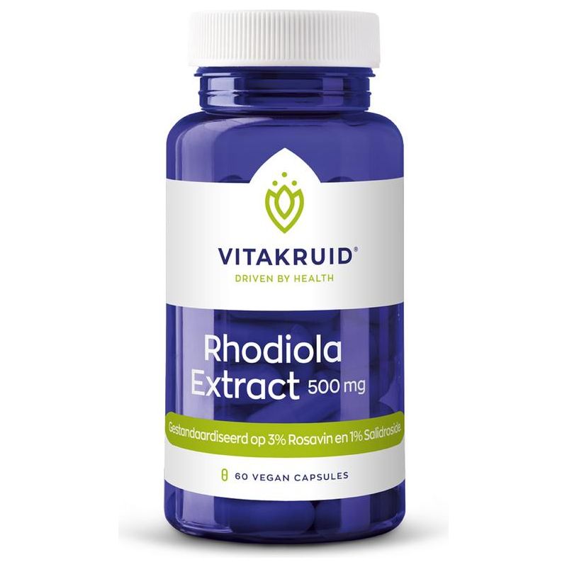 Vitakruid Rhodiola extract 500 mg (60st.) Supplement Vitakruid   