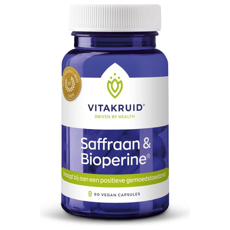 Vitakruid Saffraan 28 mg (Affron) & Bioperine Supplement Vitakruid   