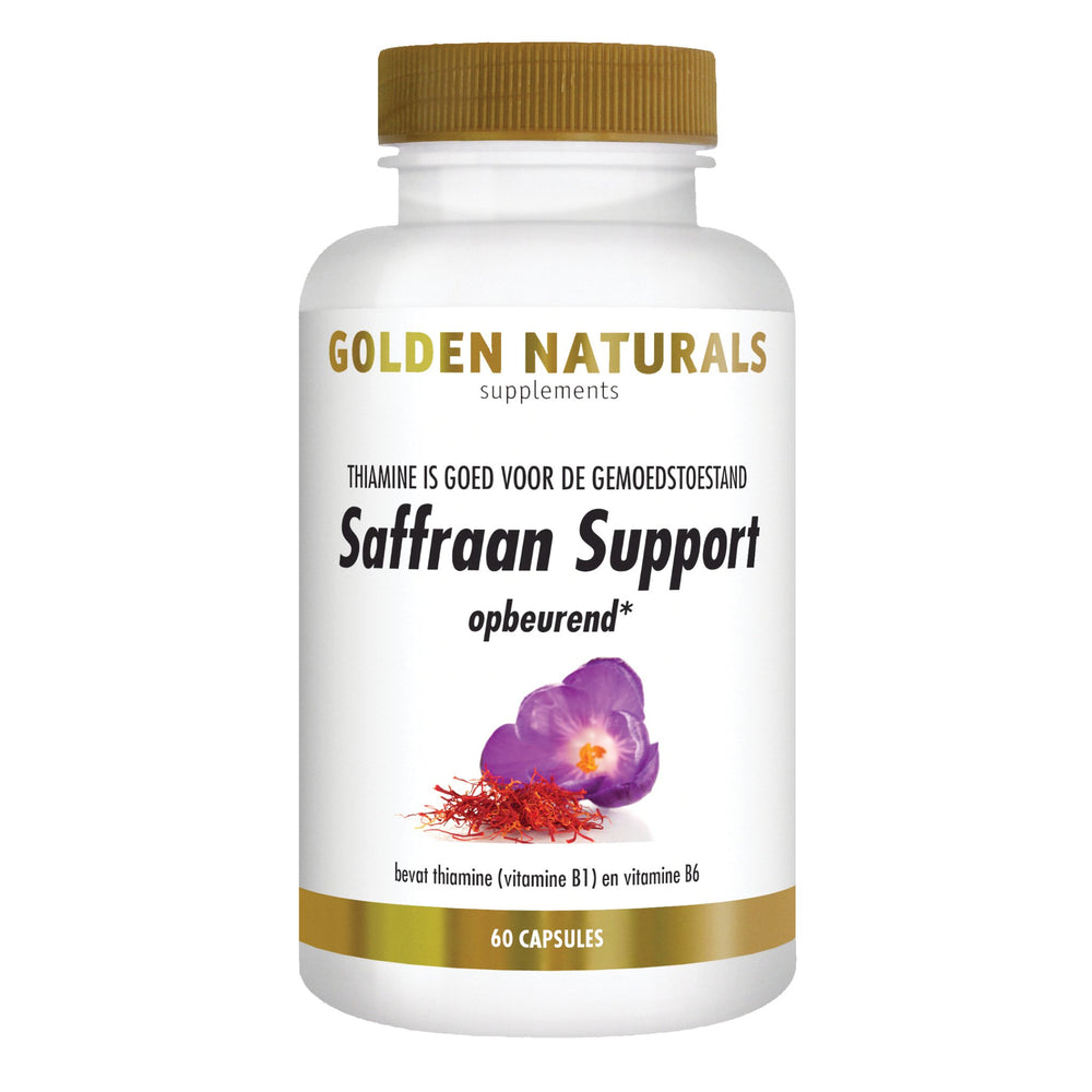 Saffraan Support - 60 - capsules Supplement Golden Naturals   