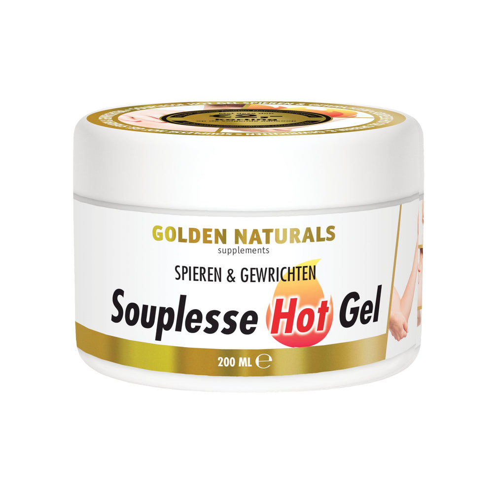 Souplesse Hot Gel - 200 - milliliter Supplement Golden Naturals   