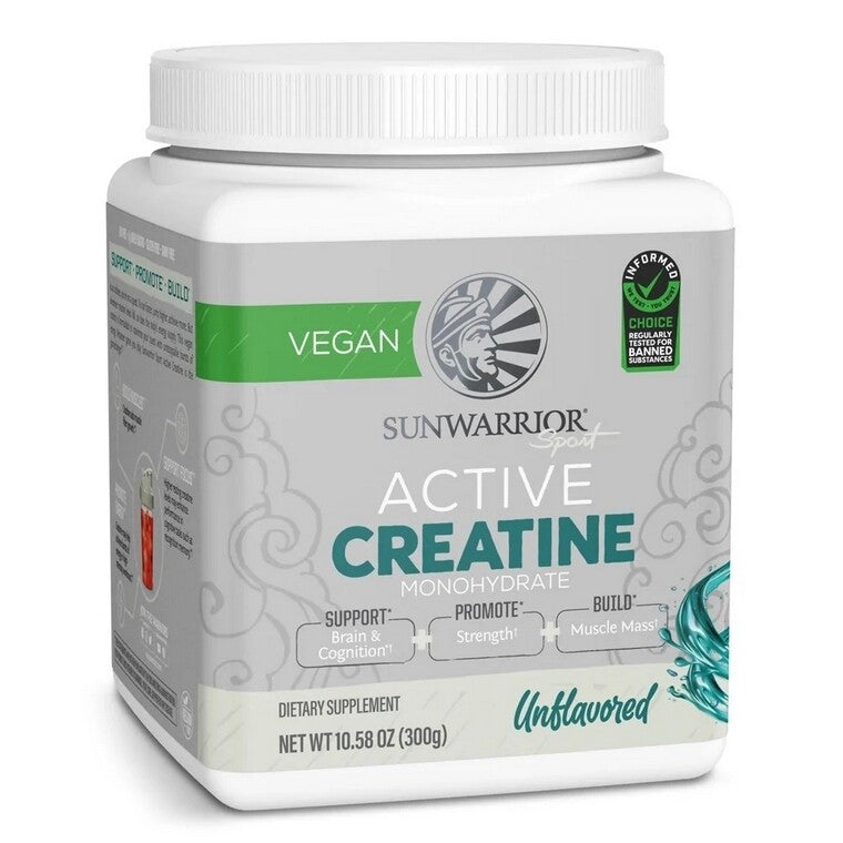 Sunwarrior Active Creatine Monohydrate Unflavored 300 Gram Sportvoeding Sunwarrior Default Title