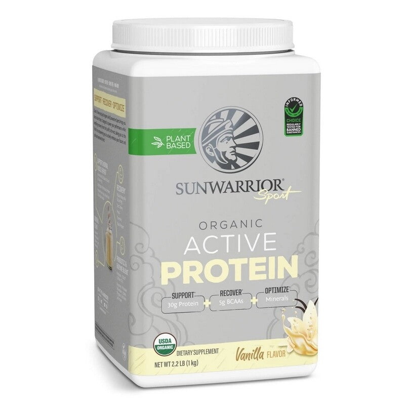 Sunwarrior Active Protein Vanilla 1 KG Sportvoeding Sunwarrior Default Title