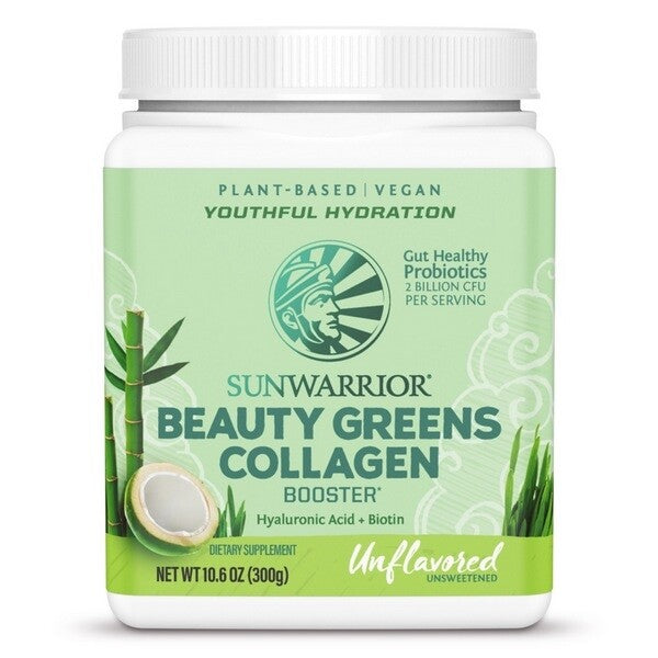 Sunwarrior Beauty Greens Collagen Naturel 300 Gram Sportvoeding Sunwarrior Default Title