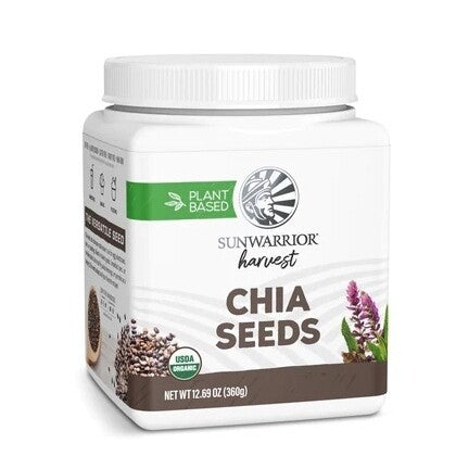 Sunwarrior Biologische Chia Seeds 360 Gram Sportvoeding Sunwarrior Default Title