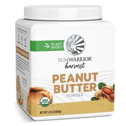 Sunwarrior Biologische Peanut Butter Powder 600 Gram Sportvoeding Sunwarrior Default Title