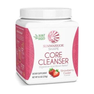 Sunwarrior Shape Core Cleanser Strawberry Cooler 270 Gram Sportvoeding Sunwarrior Default Title