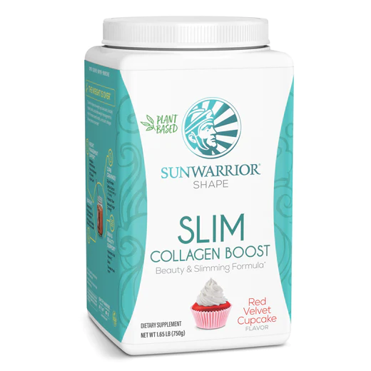 Sunwarrior Shape Slim Collagen Boost Red Velvet 750 Gram Sportvoeding Sunwarrior Default Title