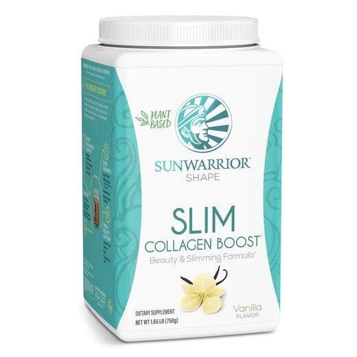 Sunwarrior Shape Slim Collagen Boost Vanilla 750 Gram Sportvoeding Sunwarrior Default Title