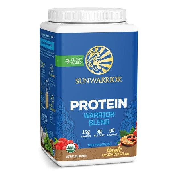 Sunwarrior Warrior Blend Biologische Proteïne Maple French Toast 750 Gram Sportvoeding Sunwarrior Default Title