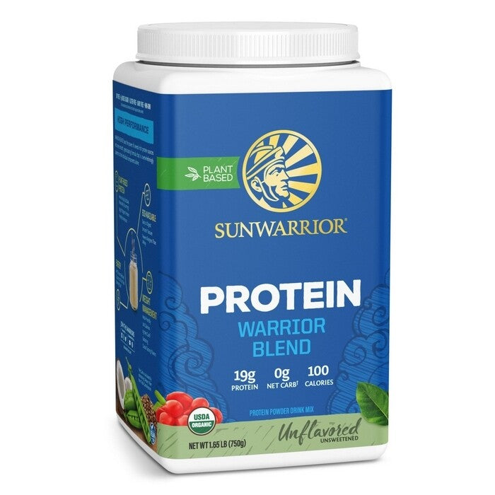 Sunwarrior Warrior Blend Biologische Proteïne Unflavoured 750 Gram Sportvoeding Sunwarrior Default Title