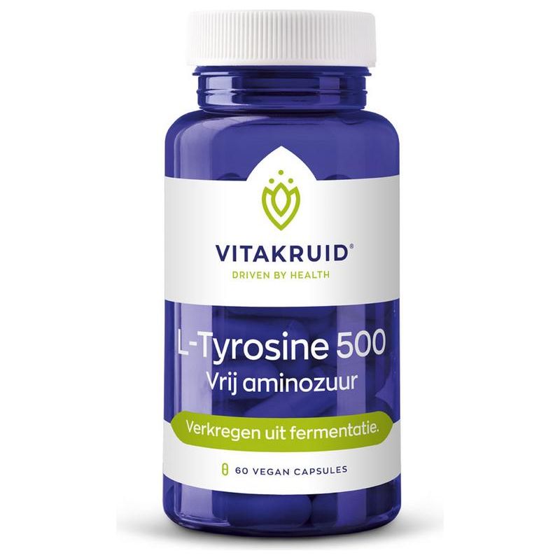 Vitakruid L-Tyrosine 500 (60st.) Supplement Vitakruid   