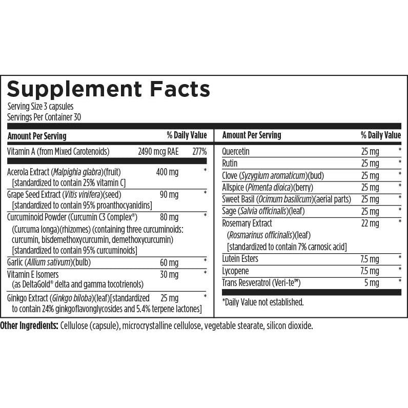 Ultimate Antiox Full Spectrum Supplement Designs For Health