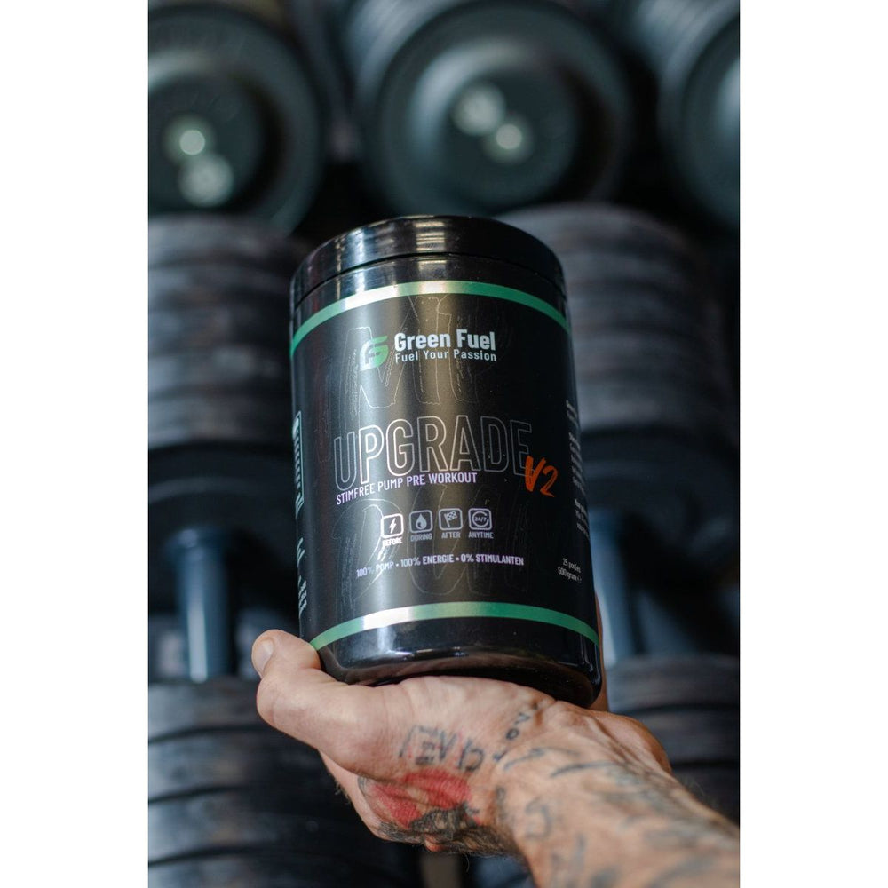 Pump Pre Workout (Zonder Cafeïne) Pre Workout Green Fuel BV