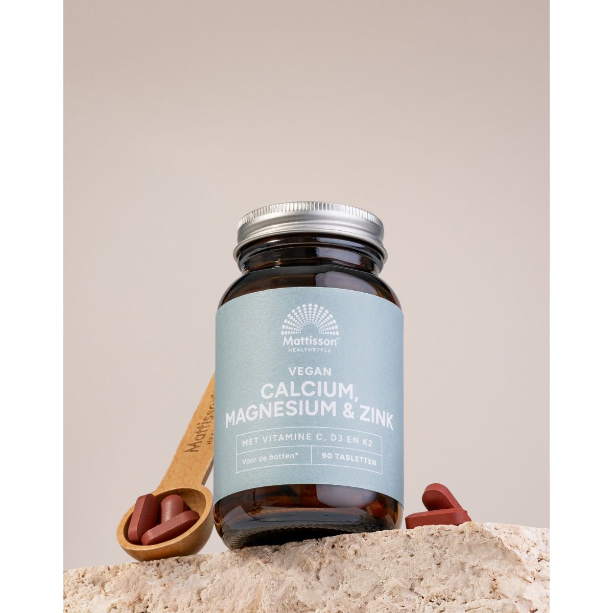 Calcium, Magnesium & Zink - 90 tabletten Supplement Mattisson