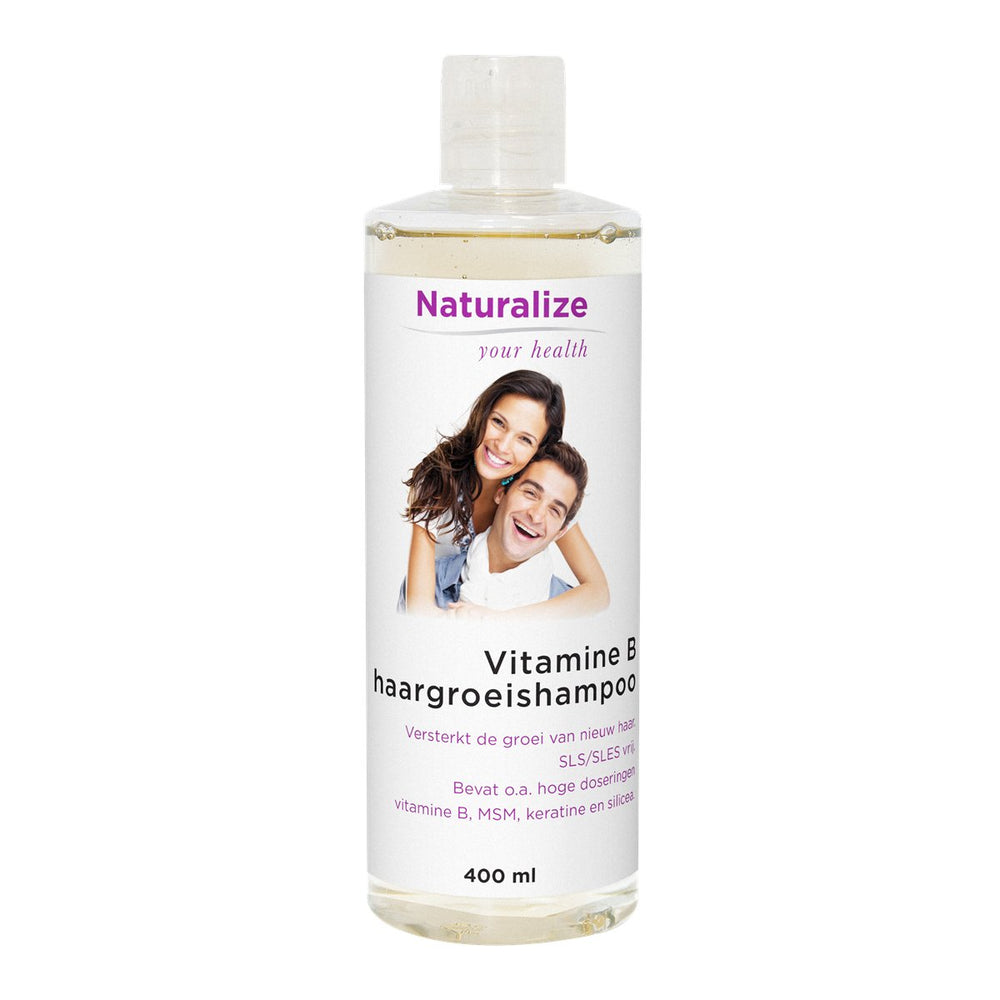 Vitamine B-haargroeishampoo - 400 - milliliter Supplement Golden Naturals   