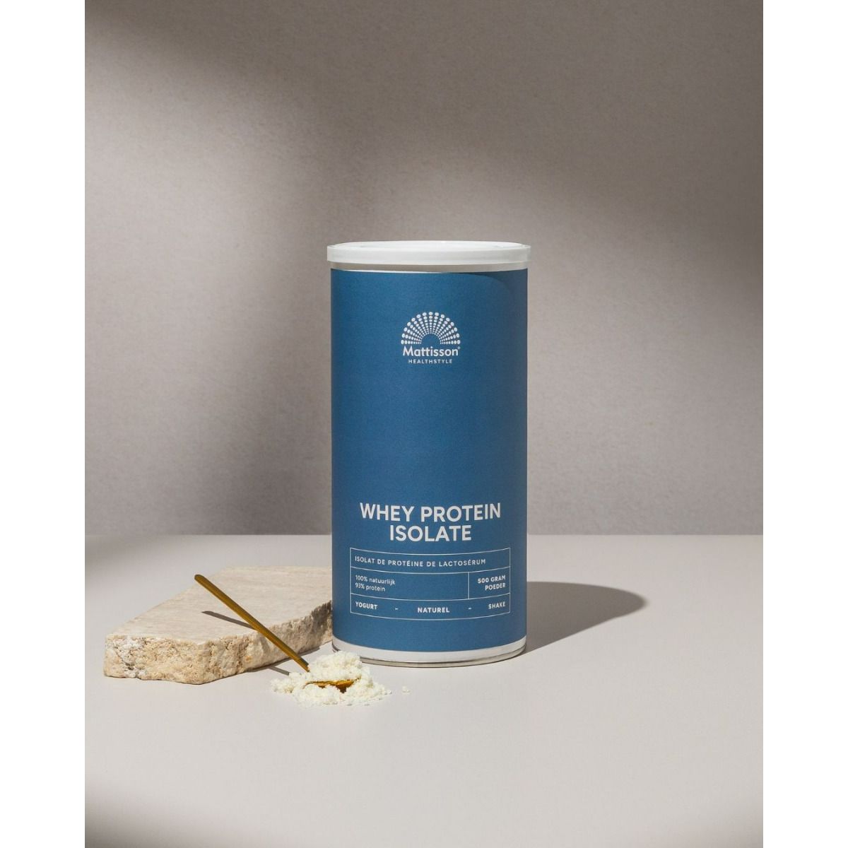 Wei Proteïne poeder - Isolaat 93% - 500 g Supplement Mattisson