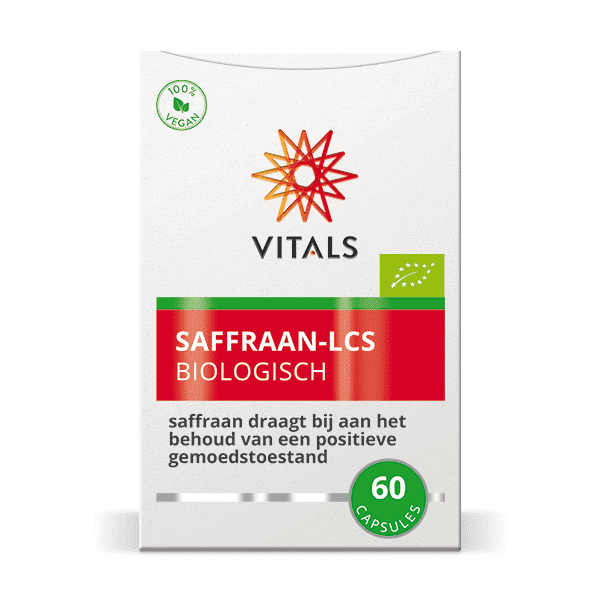 Saffraan-LCS Biologisch 60 capsules Supplement Vitals   
