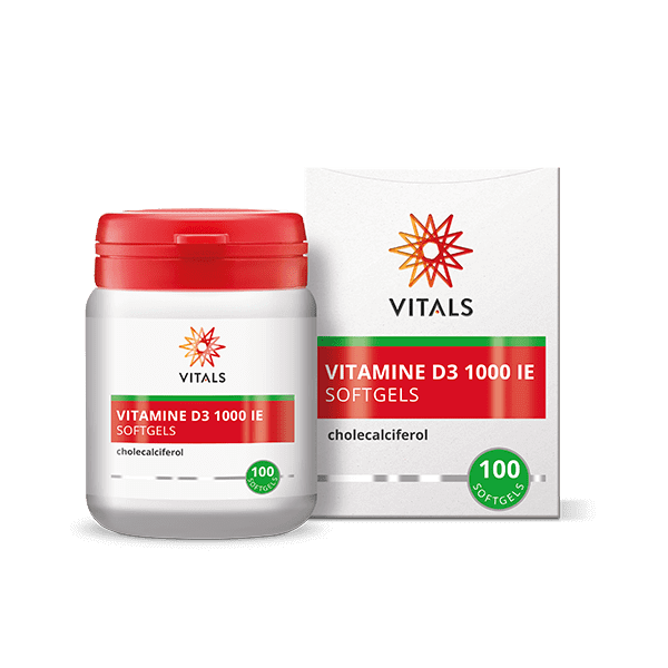 
                  
                    Vitamine D3 1000 ie Softgels 100 softgels Supplement Vitals   
                  
                