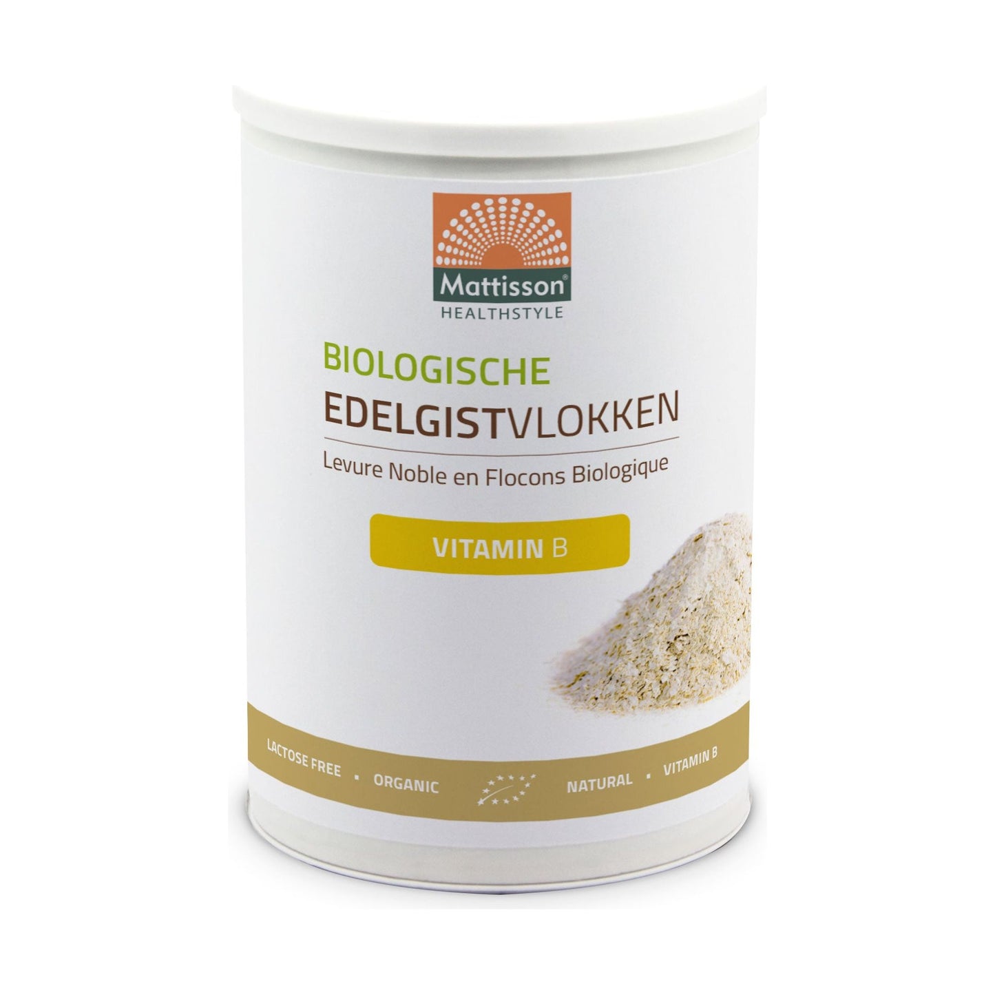 Biologische Edelgistvlokken met Vitamine B - 200 g Supplement Mattisson   